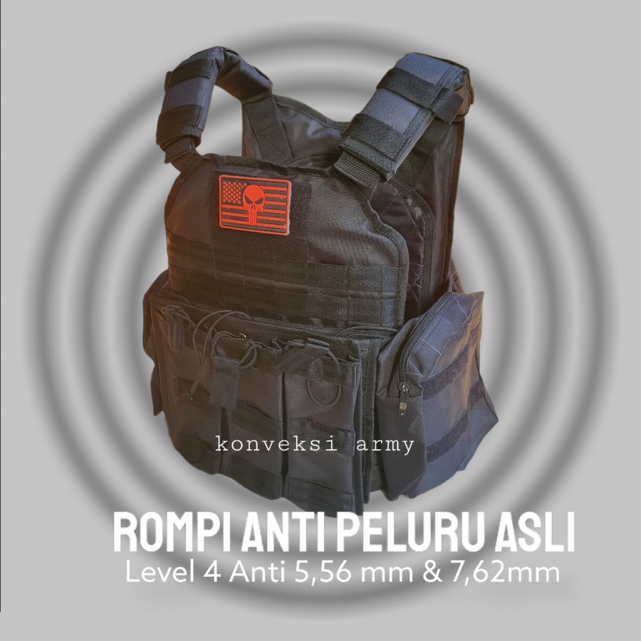 ROMPI ANTI PELURU ASLI LEVEL IV