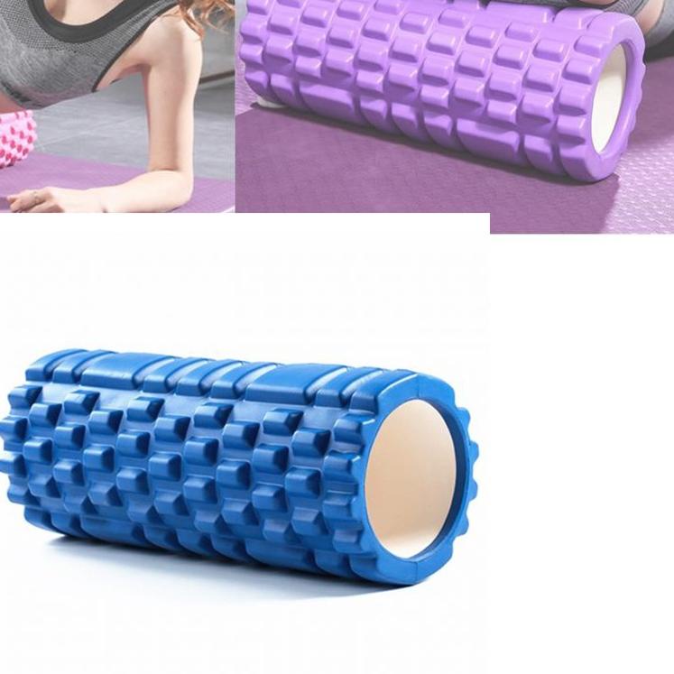 ◄ Foam Roller Yoga, Yoga Foam Rolling Grid, Massage Roller Yoga Masager Olahraga ♧