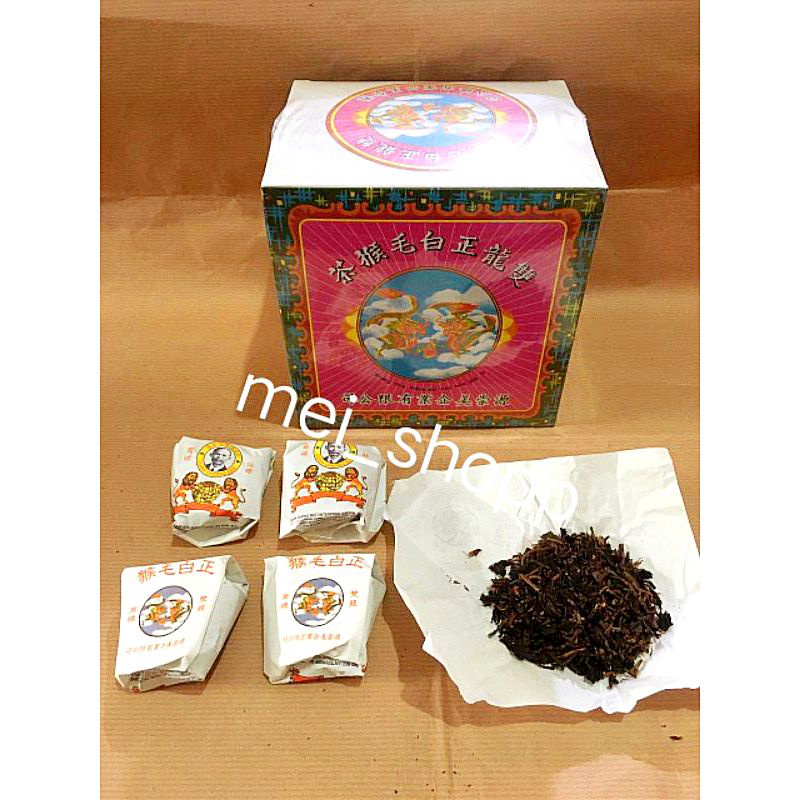 

TEH CAP NAGA 12Gr x 50PCS TEH SHANG LONG ZHENG PAI MAO HOU CHA CAP DUA NAGA/DAUN TEH/SANG LING TEH