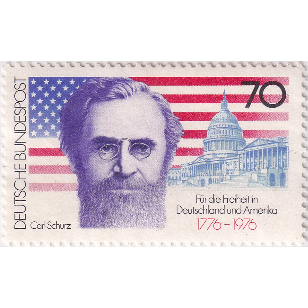 

Prangko Germany 1976 - The 200th Anniversary of the American Declaration of Independence