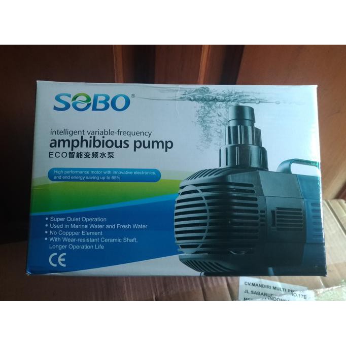 dioder aquarium kolam ikan pompa celup water pump sobo bo 9000 a ori unggulan