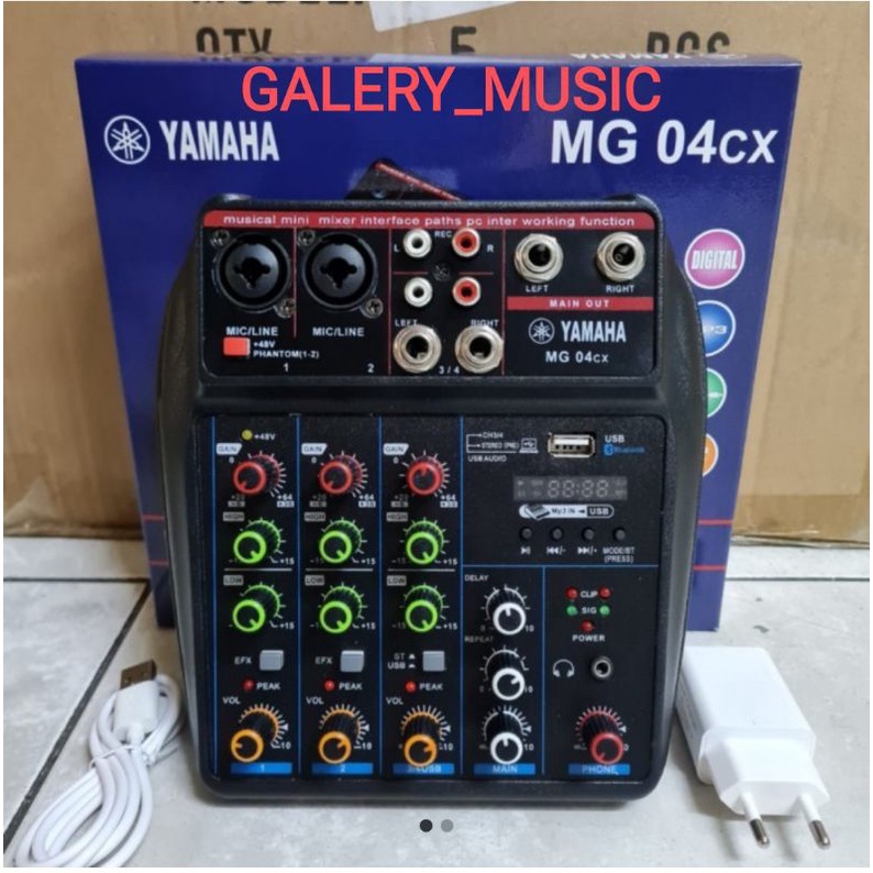 Mixer Audio Yamaha MG 04CX - 4 Chanel