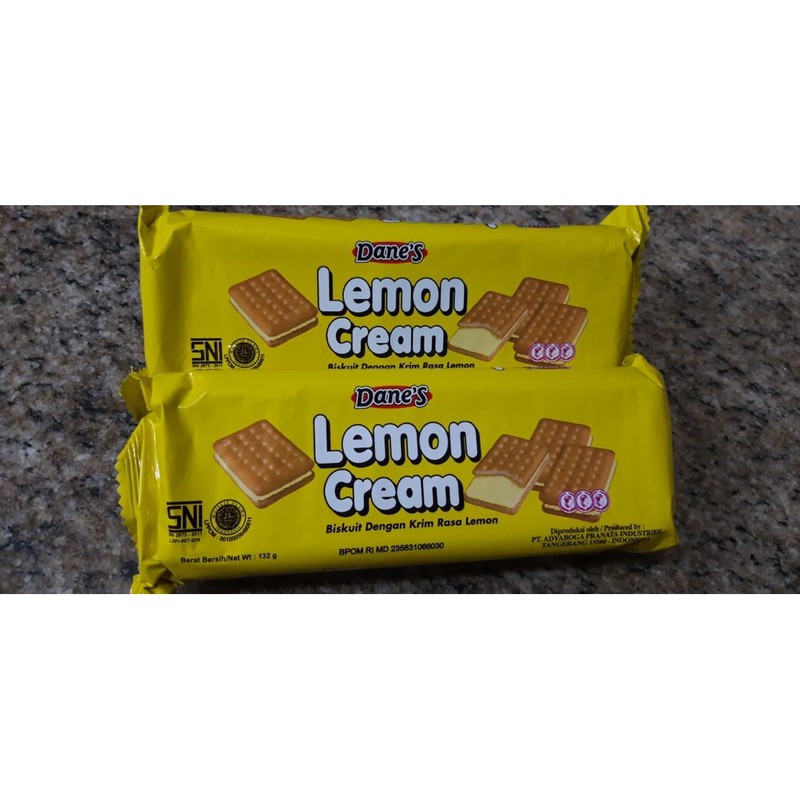 

interbis lemon cream 132g