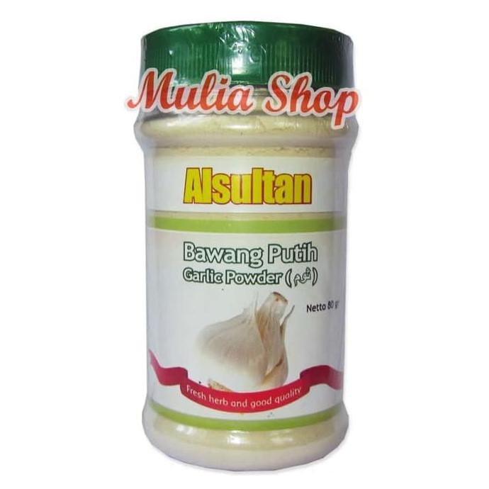 

BERKUALITAS! Bawang Putih Bubuk Halus Garlic Powder Al Sultan 80 gr/alsultan