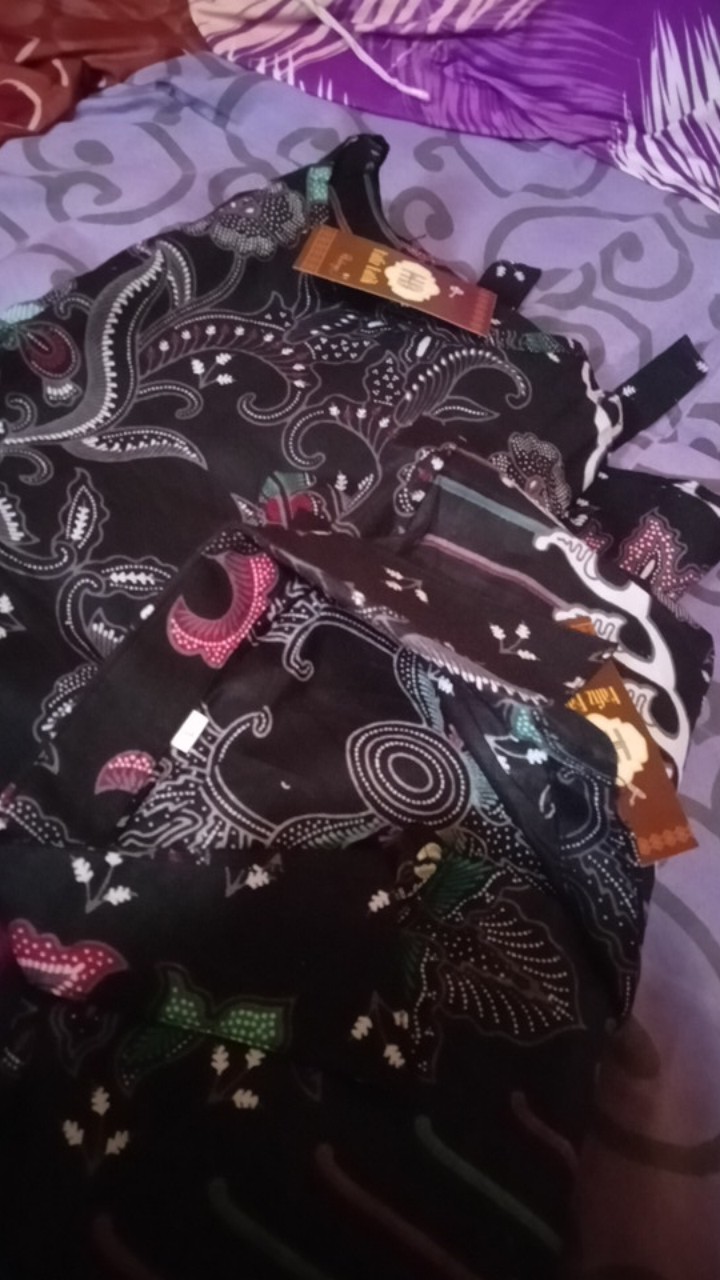 Maura Couple Sania Ruffle Batik Couple Ori Ndoro Jowi Garansi Termurah
