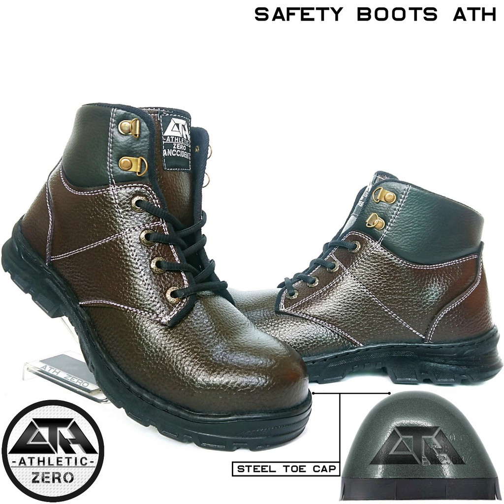 Sepatu Safety ATH Desert Sepatu Kerja Pria Safety Boots Septi Boot Sepatu Proyek Safety Shoes Sefti