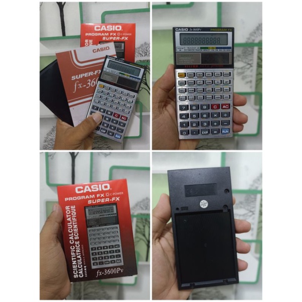 

Kalkulator casio Fx 3600 Pv