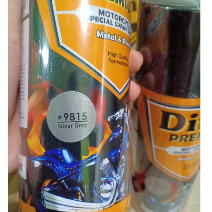 DITON Premium Pilok Pilox VG 9815* Silver Grey (9815) Warna GUN METAL 400cc