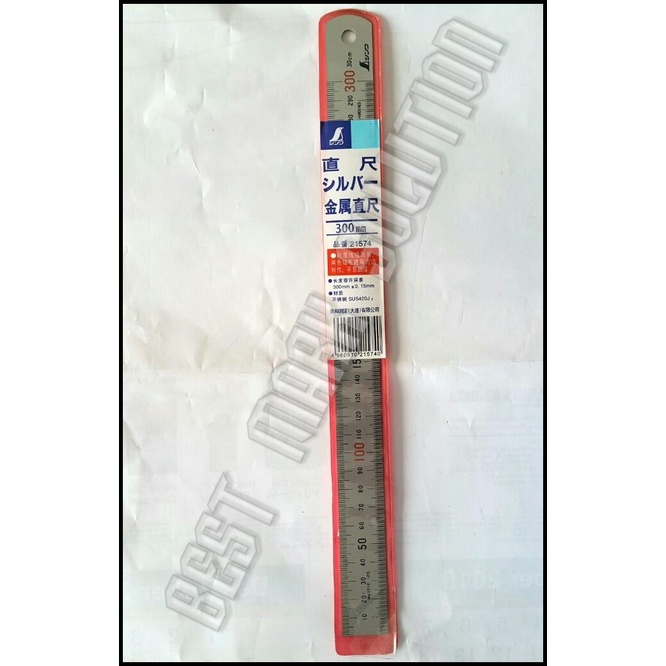 

Caramel | Penggaris Besi / Mistar / Ruler Shinwa 30 Cm Jepang