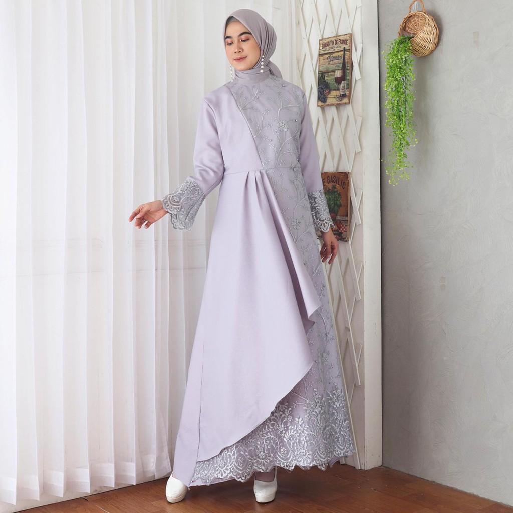 GAMIS BROKAT MAFAZA ADA JUMBO GAMIS BRUKAT GAMIS SYARI