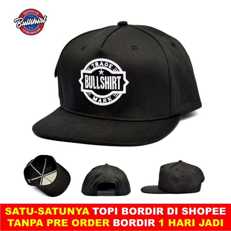 Topi Snapback Custom Bordir Desain Suka Suka