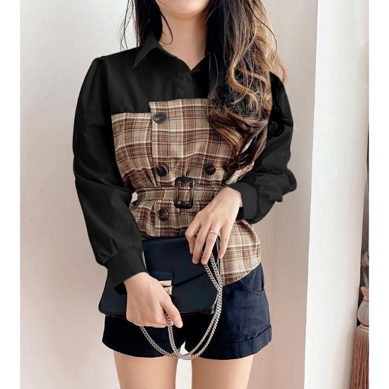 Atasan Remaja Wanita Terbaru OOTD kekian korean style