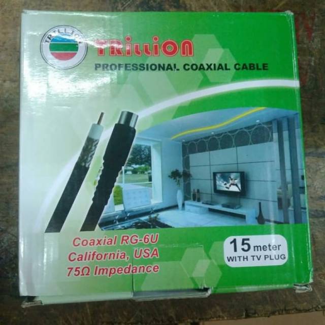 Kabel Antenna Trillion 15m RG6