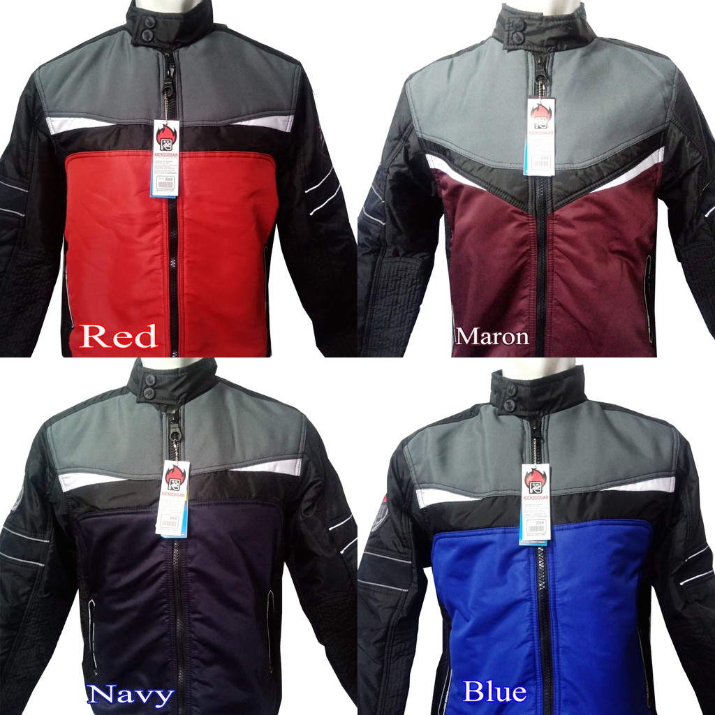 Jaket Pria Touring Original Free Sarung Tangan Protector / Jaket Touring Exclusive Bikers / COD