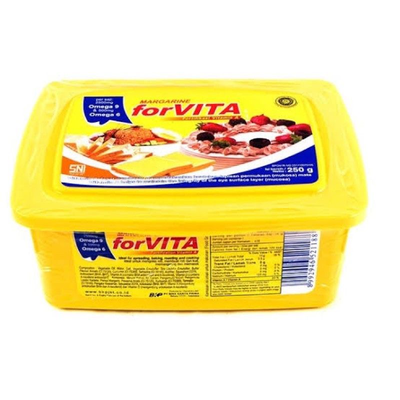 

Forvita Margarin free Lunch Box isi 250gram