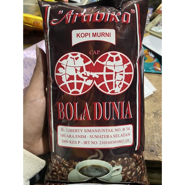 

Kopi Arabika cap Bola Dunia