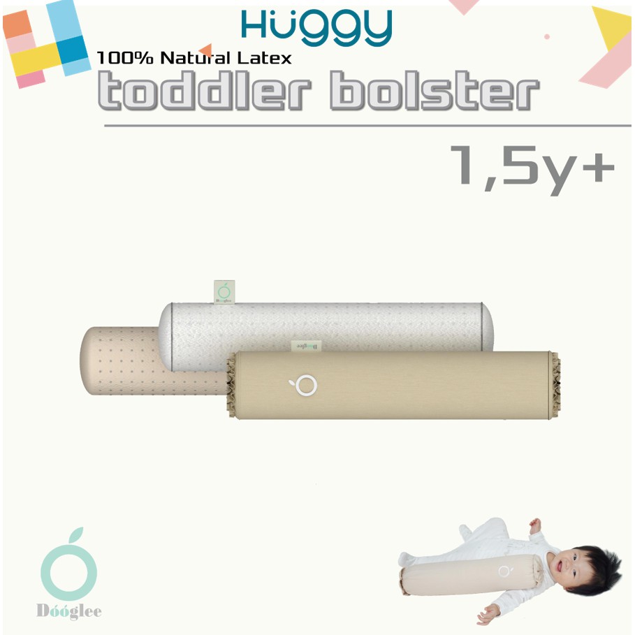 Dooglee Toddler Bolster Guling Bayi Natural Latex TODDLER BOLSTER