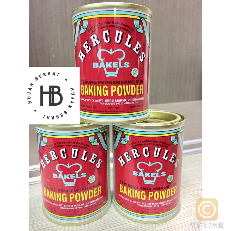 

Baking Powder Hercules 110gram exp 11.2025