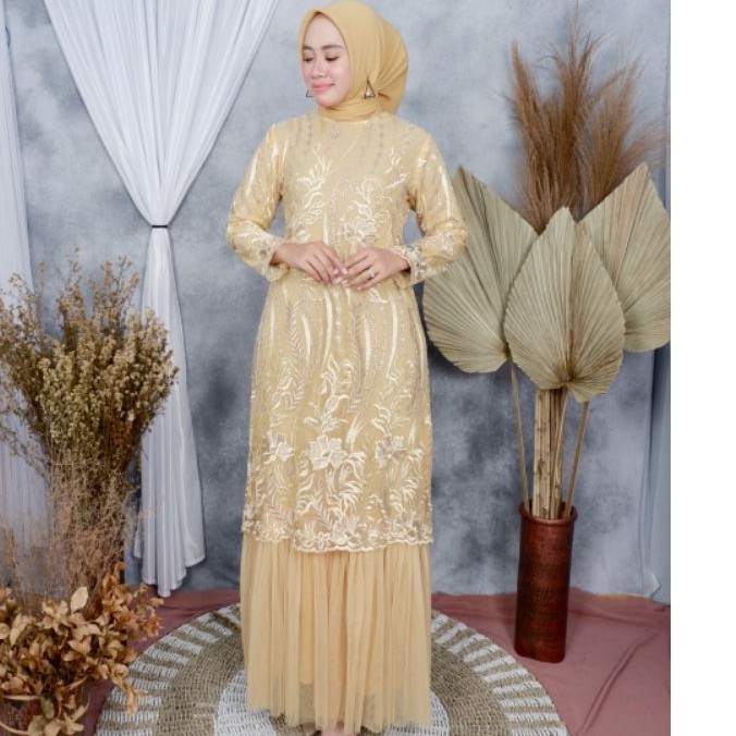 [REELPICT]Gamis tutu pesta/kebaya pesta