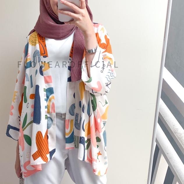 ← FLOWEAR Aora Kimono Outer Cheersful Series | Cardigan Jumbo Wanita ➫