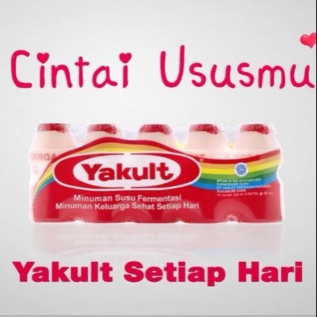 

Super murah Yakult 50 Botol