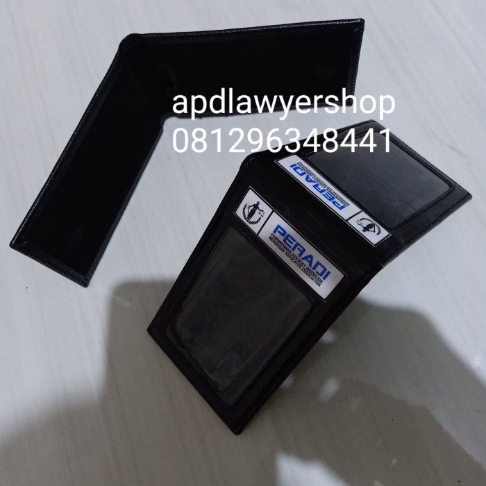 

Mantap Name Tag Id Card Tempat Kartu Peradi Advokat Pengacara Hitam Glossy Bagus