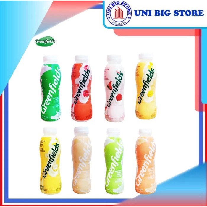 Greenfields Yogurt Drink 250 ml Minuman Yoghurt Greenfield