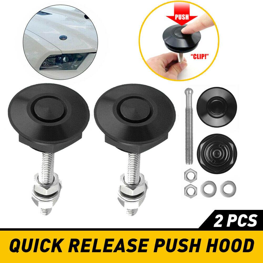 Lanfy Kunci Pin Kap 2pcs Pengait Suku Cadang Luar Truk Quick Release Lock Clip Kit Bumper Lock Kit