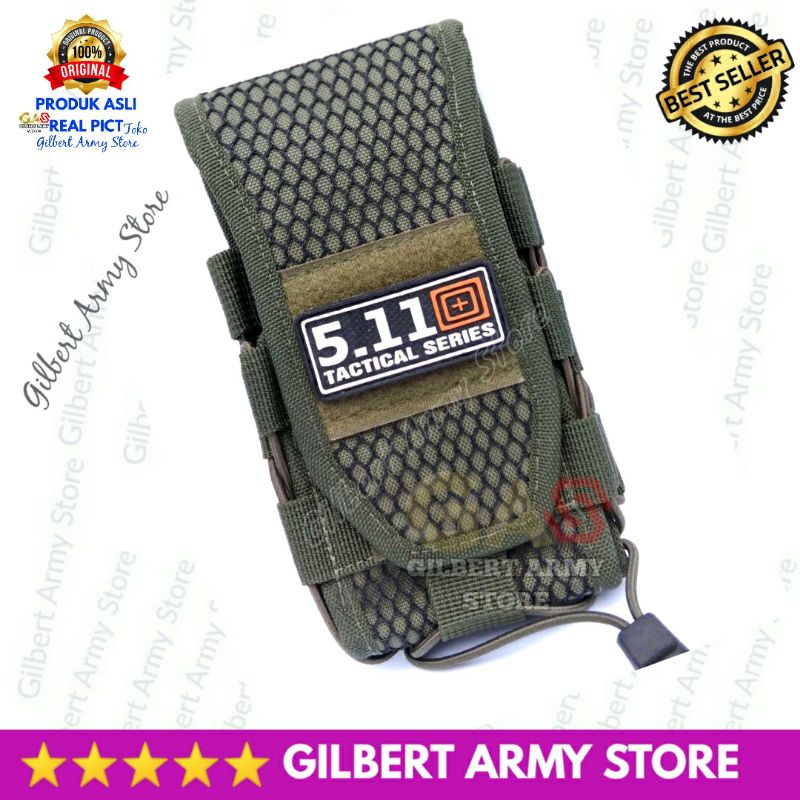 sarung hp android Motif Army Tactical Hitam loreng acupat hijau tan gurun GILBERT ARMY STORE Murah