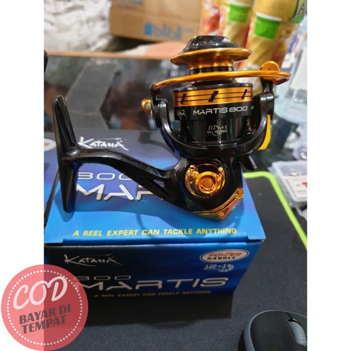 New REEL KATANA MARTIS 800 POWER HANDLE SUPER LARIS Ready Stok
