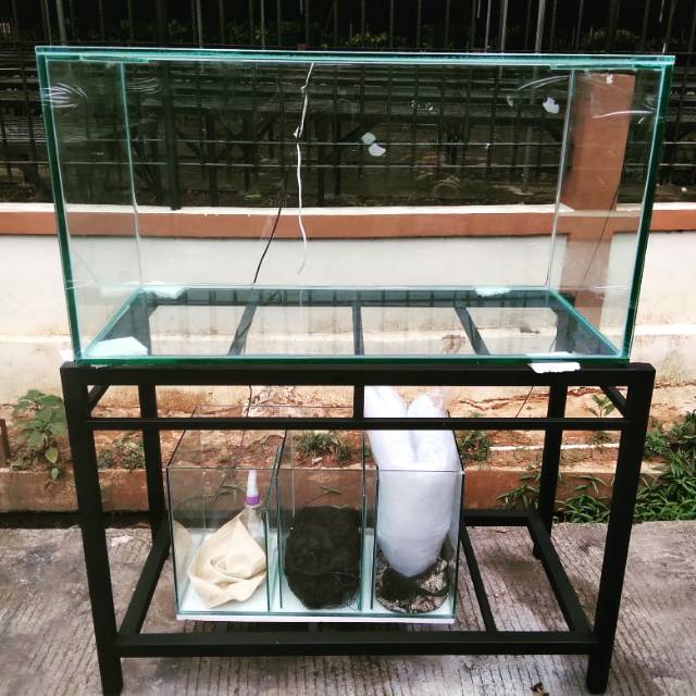  aquarium  kaca 100x50x50  Shopee Indonesia