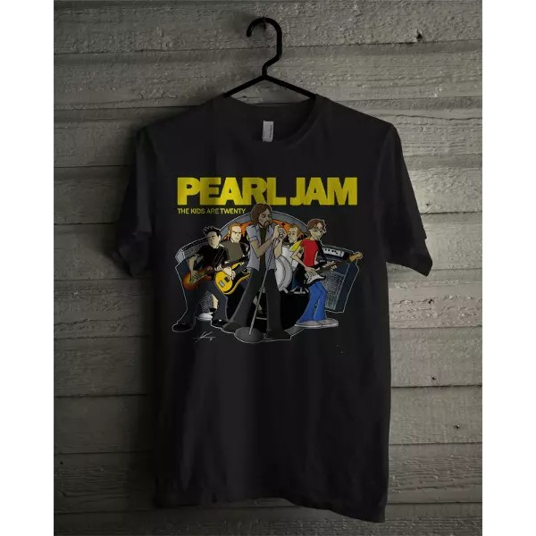 PEARL JAM T-Shirt - Kaos Band Music Original