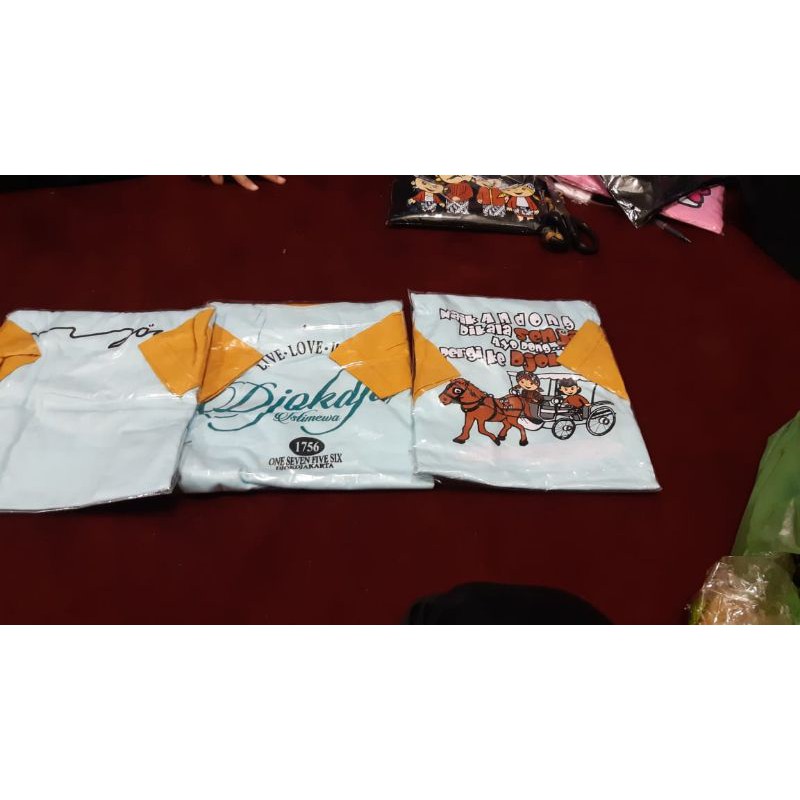 KAOS JOGJA MERK CAPUNG ORIGINAL ATASAN USIA 1-12 TAHUN BAHAN KATUN LENGAN PANJANG