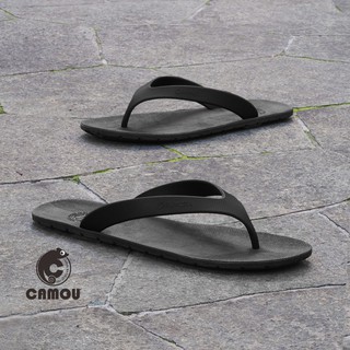  Sandal  Jepit  Pria Flipflops Warna full black By CAMOU 