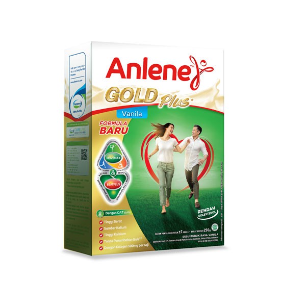 

Anlene Adult Milk Gold Vanila Box 250 Gr