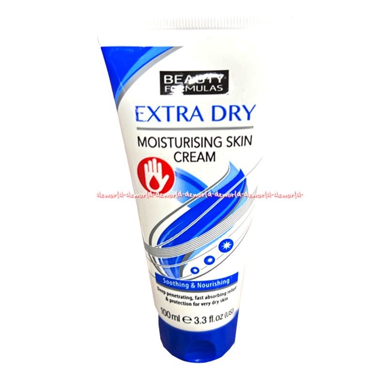 Beauty Extra Dry 100ml Moisturising Skin Cream Krim Untuk Kulit Kering Handbody Ekstra Dray Sppthing &amp; Nourishing Beauty Formulas