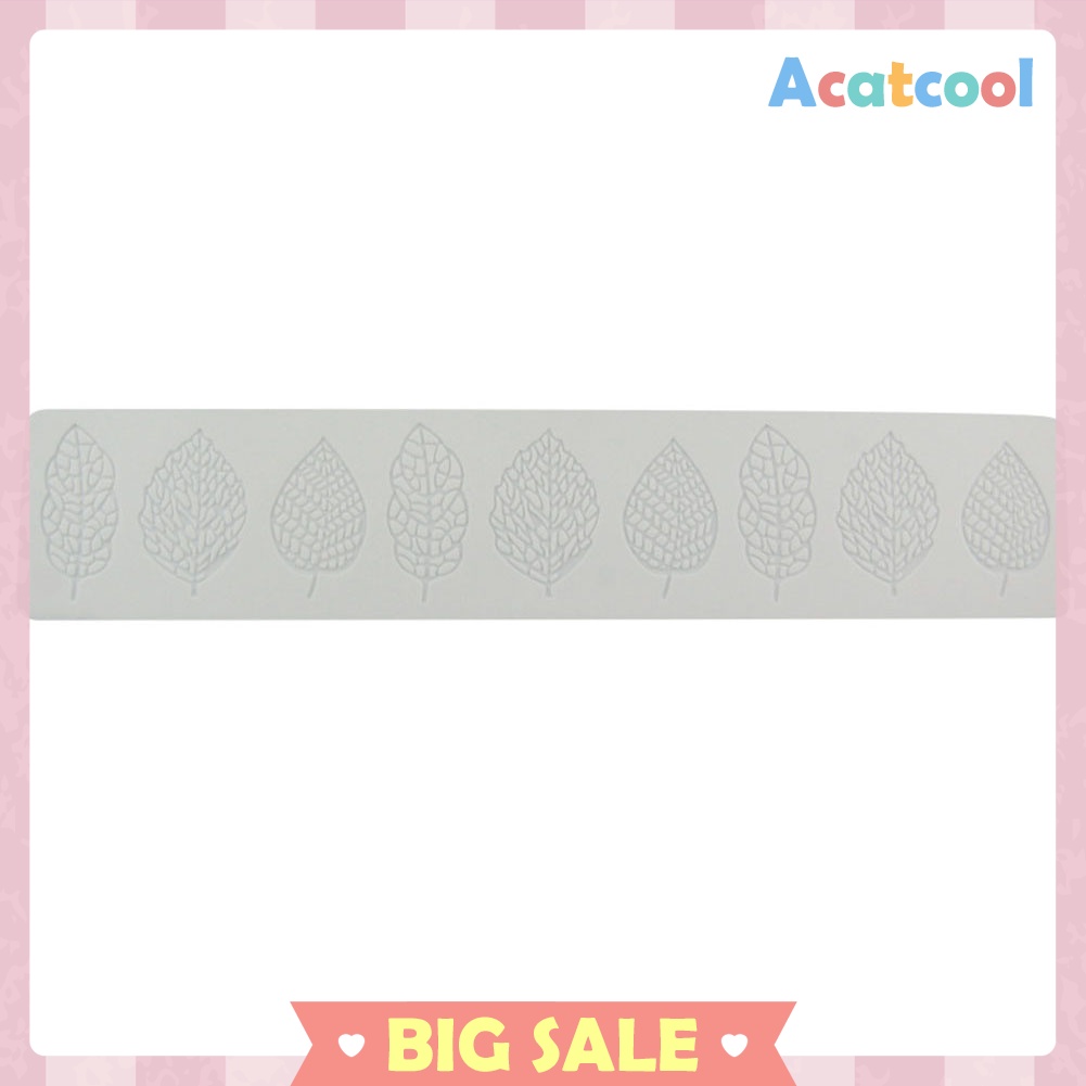 Silicone Leaf Shape Fondant ​Molds Chocolate Mould for Cake Pastry Decor
