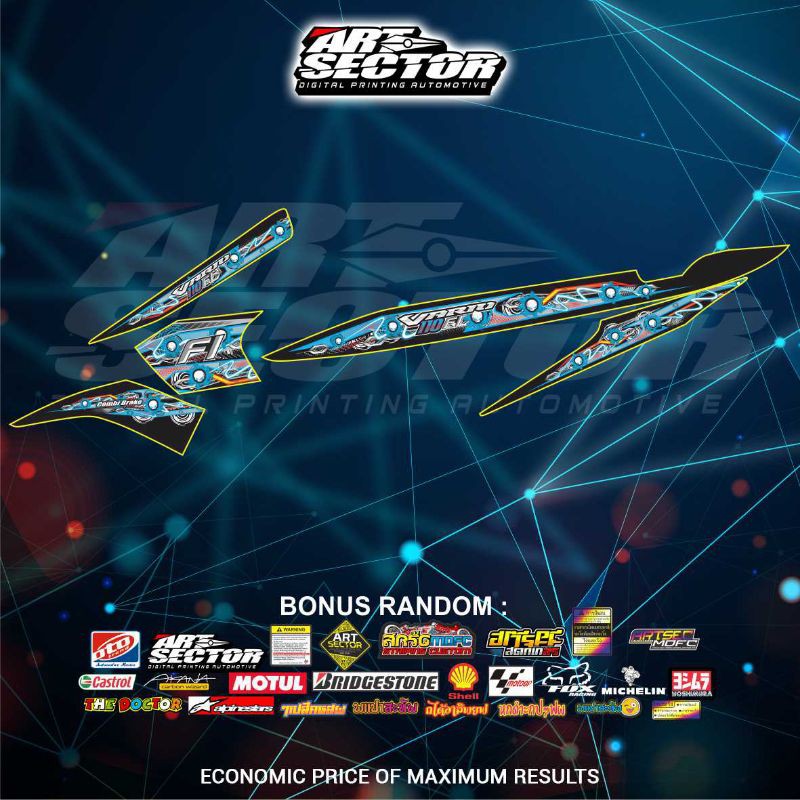 striping transparan VARIO 110 FI COMBI BRAKE ELEGAN0185