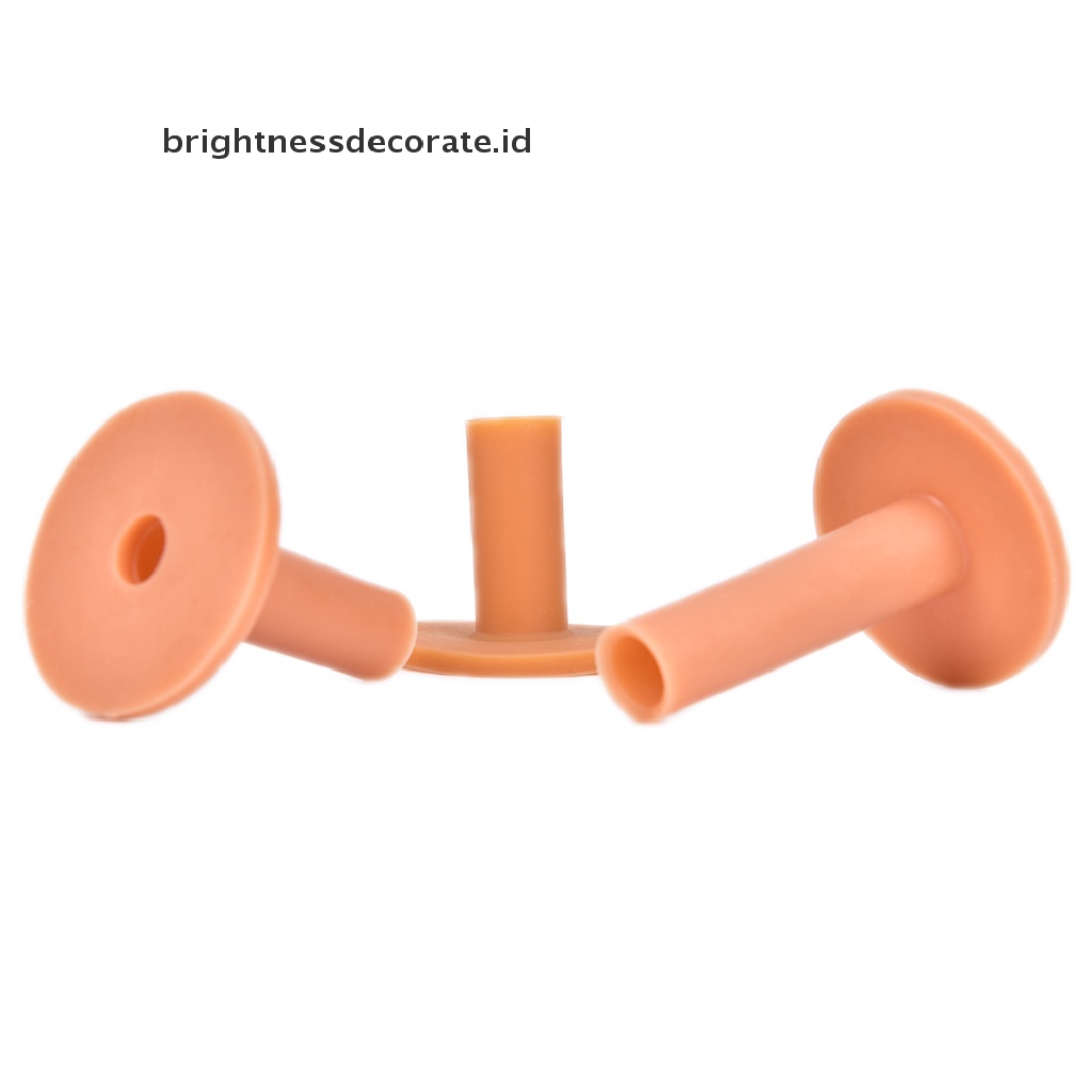 (Birth) 3pcs Tee Holder Bola Golf Bahan Karet Untuk Latihan