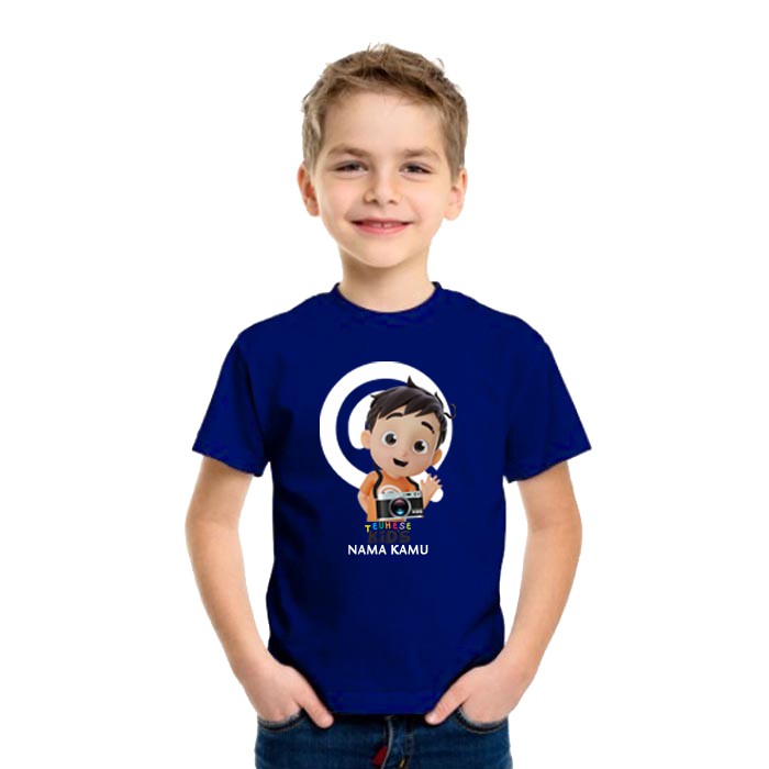 Kaos Anak Free Custom Nama Edisi Riko The Series model terbaru