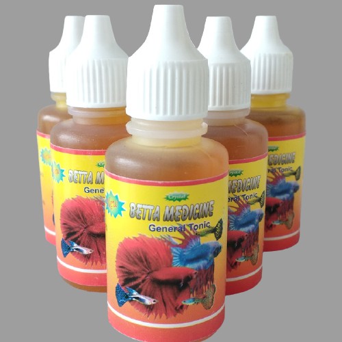 OBAT IKAN CUPANG HIAS BETA MEDICINE plakat bagan halfmoon giant serit