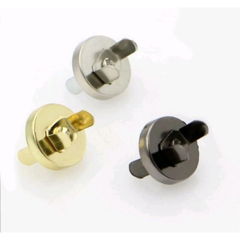 Kancing Magnet Tebal (Besar) 18mm / Aksesoris Tas/Dompet