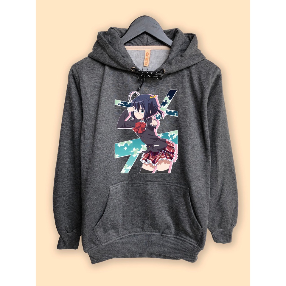 Jaket Hoodie Anime Rikka takanashi chu 2 chunibyo waifu