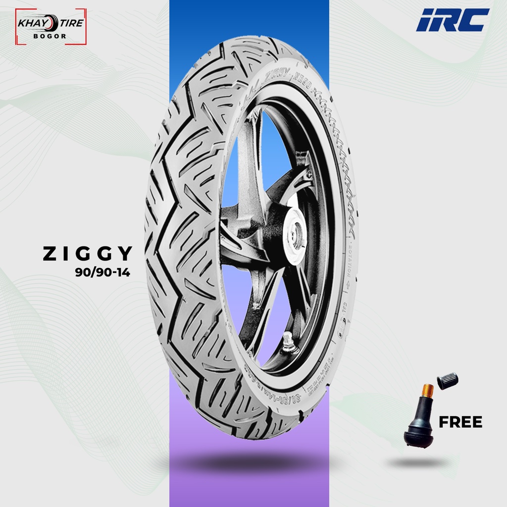 Ban Motor Matic - IRC ZIGGY 90/90 Ring 14 Tubeless
