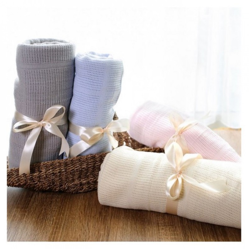 Kotton Mill Organic Bamboo Premium Baby Blanket Selimut Bayi - Tersedia Pilihan Warna