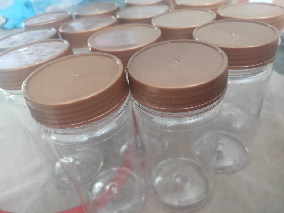 Toples Plastik Pet Tinggi Bulat 200 Ml