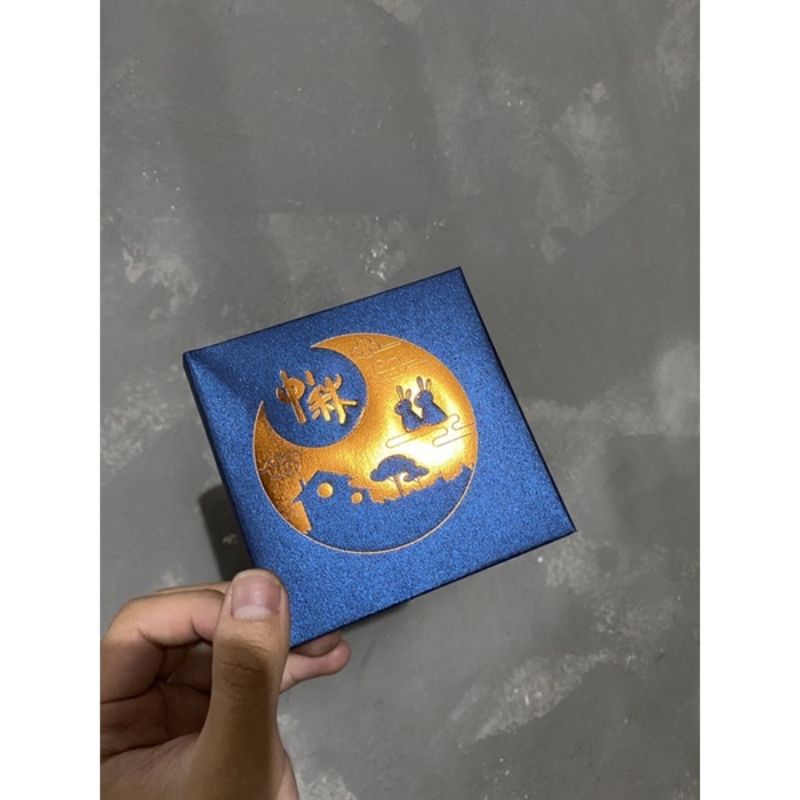 

cake box moon cake |packing kemasan kue bulan | 9,5×9,5×4cm | box moon cake