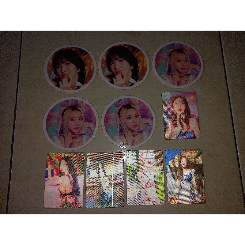 [READY] COASTER & LENTICULAR TWICE TASTE OF LOVE