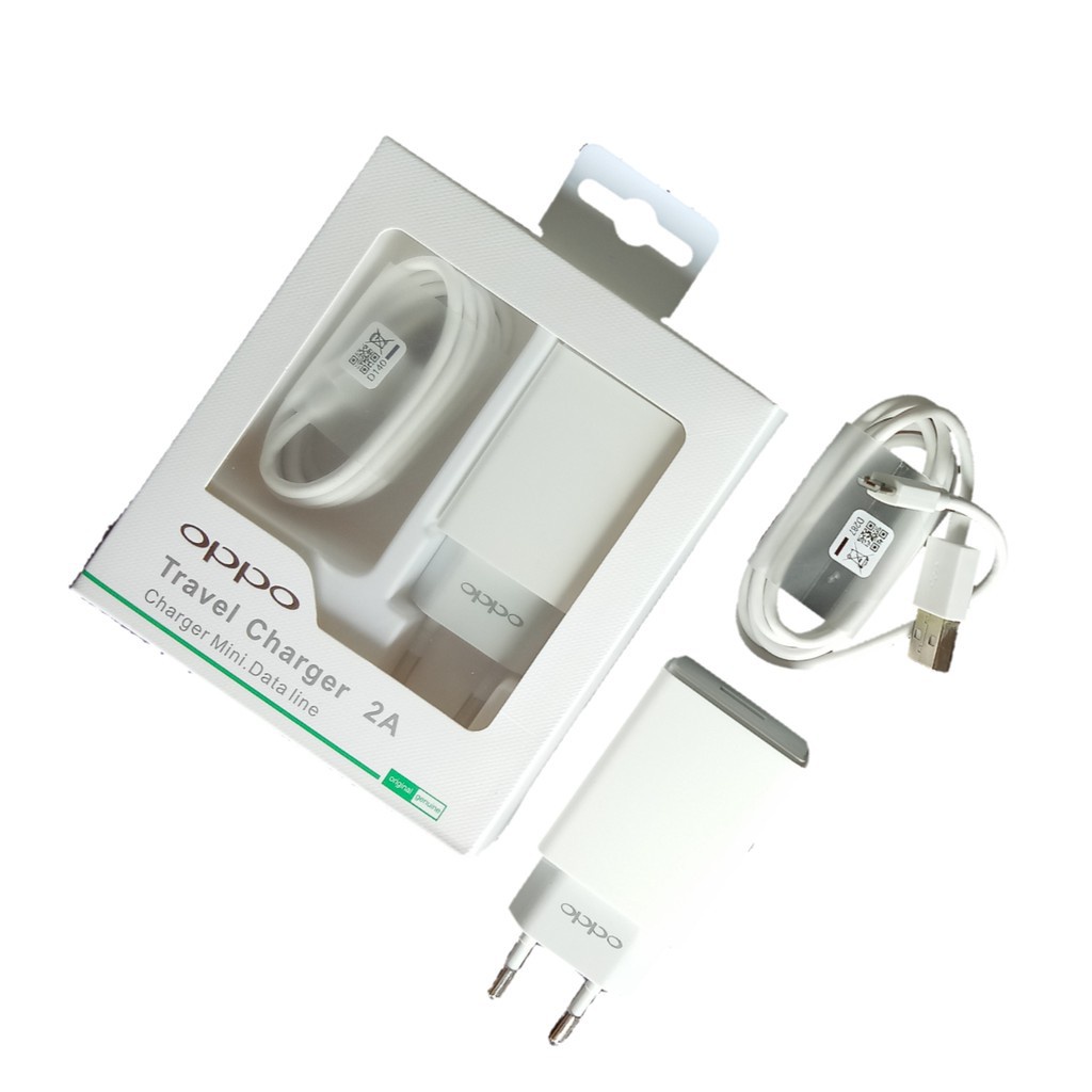 Tc Travel Charger oppo 2A Original Support