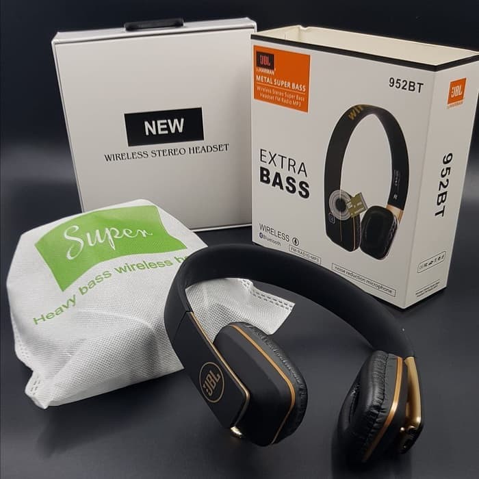 JBL Headset Headphone Bluetooth JBL 952BT Wireless Portable